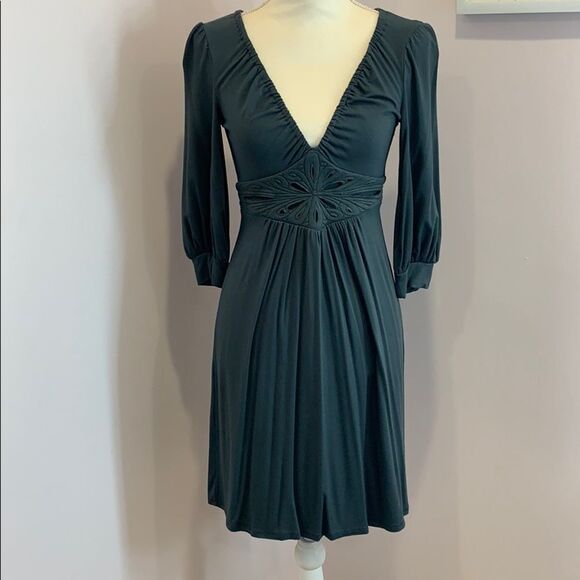 Ella Moss Dresses & Skirts - Ella Moss Eyelet Deep Cut Dress